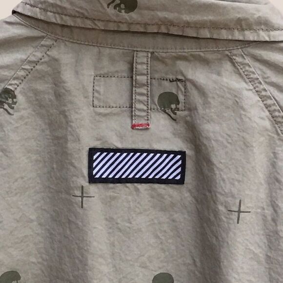 Ludwig Van Skull+ Beethoven Button Up Long Sleeve Shirt - Picture 10 of 15